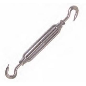 Turnbuckles with two lock nuts hook/hook 6mm
