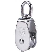 Block Single Sheave Swivel eye 32mm   