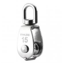 Block Single Sheave Swivel eye 15mm  
