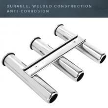 2PCS Side Mount 3-Way Rod Holder