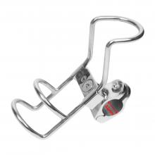 32mm Single Rail Mount Fishing Rod Holder and Vertical Surface Mounting Drink Holder Stainless Steel 316