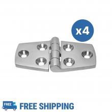 4pcs of Door Hinge 38x76mm (1-1/2