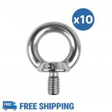 10pcs of Eye Bolt DIN580 6mm